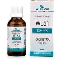 Thumbnail for Wheezal Homeopathy WL-51 Cholestrol Drops