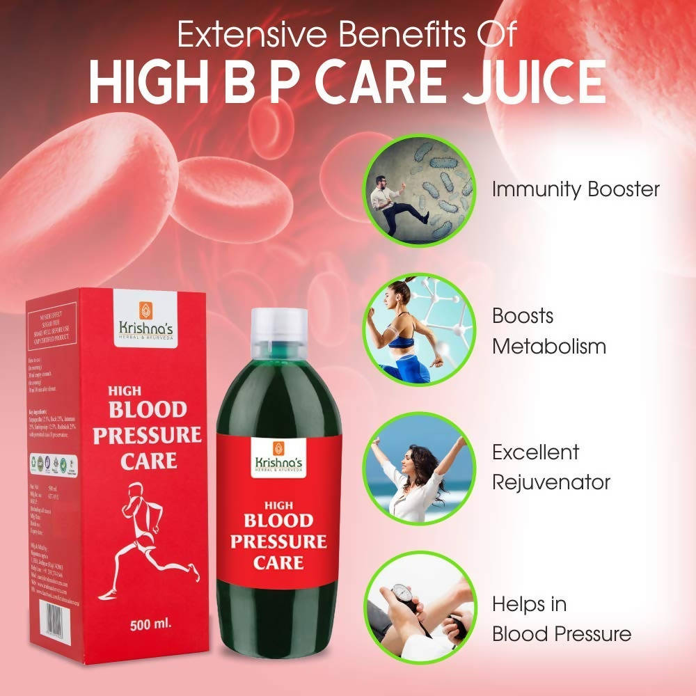 Krishna's Herbal & Ayurveda High Blood Pressure Care Juice