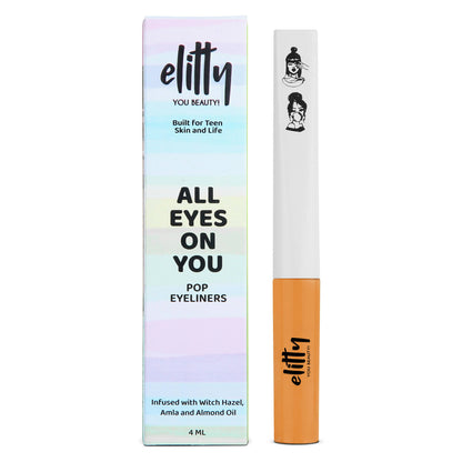 Elitty Eye Gotta Feeling - Pop Eyeliner Matte -Devil's Advocate-Orange - Distacart
