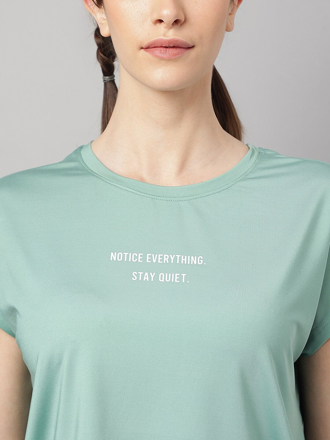 MKH Typography Printed Relaxed Fit Dri-FIT T-shirt - Distacart