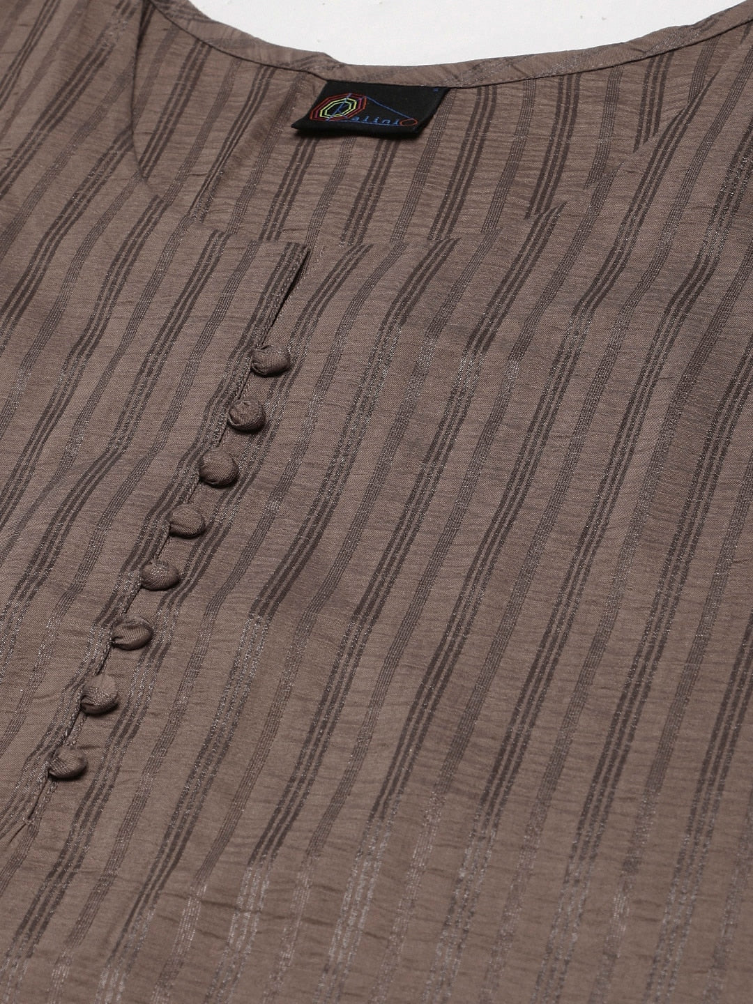 Kalini Women Self Design Pure Cotton Kurta With Trousers - Distacart