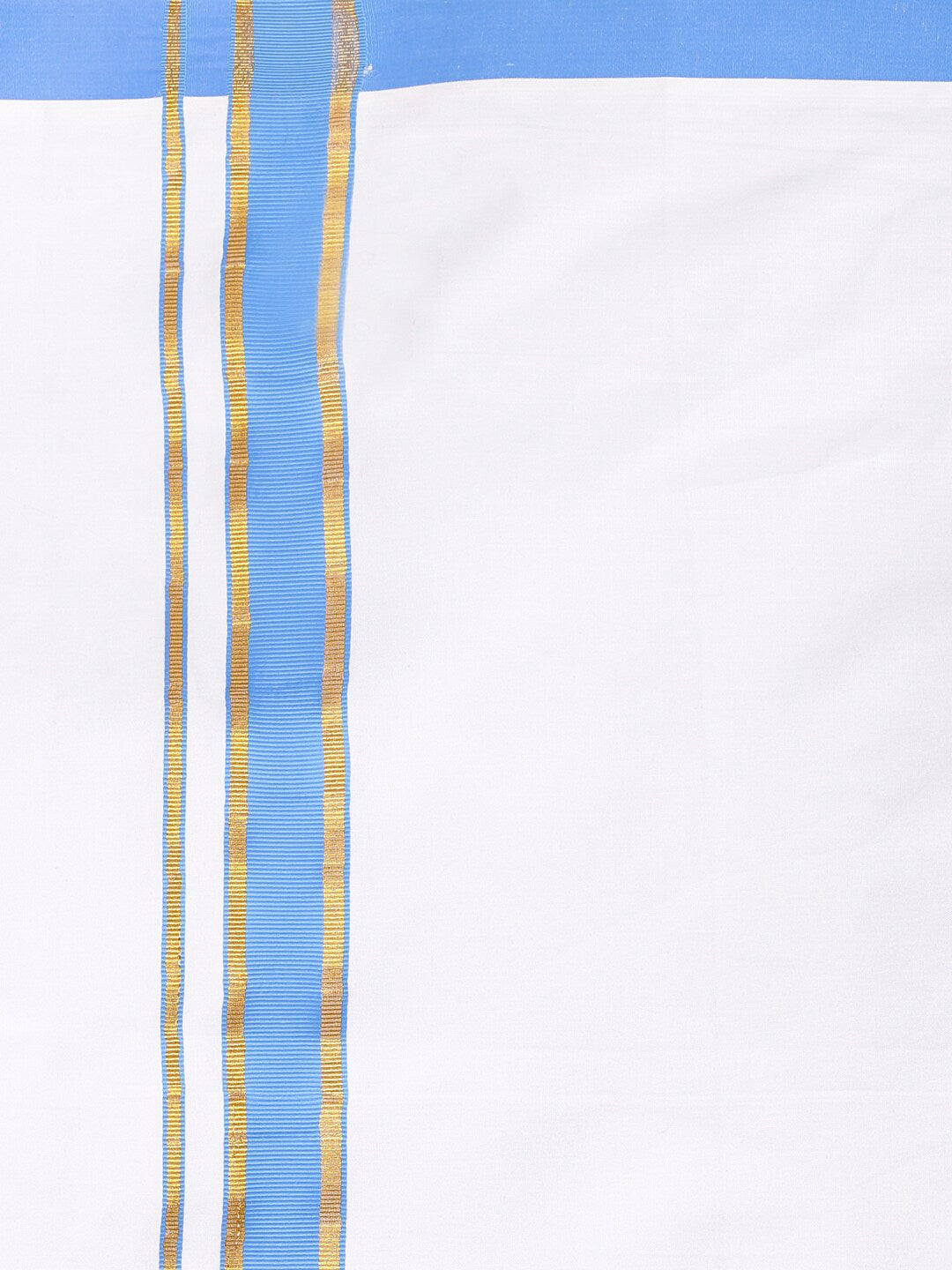Sethukrishna Boys White Pure Cotton Shirt with Readymade Dhoti - Distacart