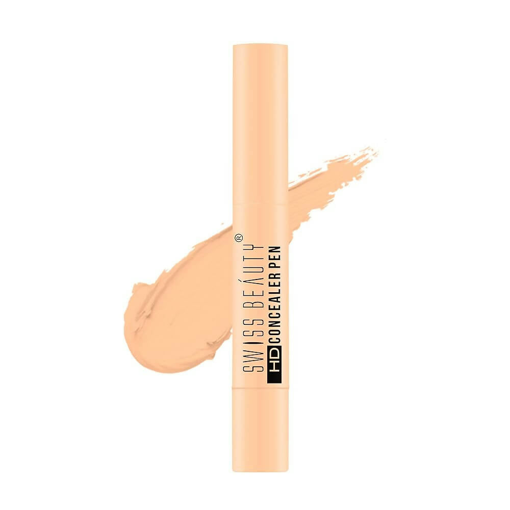 Swiss Beauty HD Concealer Pen - Creamy Beige - Distacart
