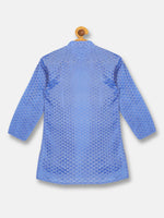 Thumbnail for Sethukrishna Boys Blue Kurti with Dhoti Pants - Distacart