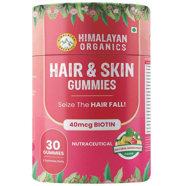 Himalayan Organics Hair & Skin Gummies - Distacart