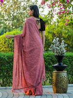 Thumbnail for Tikhi Imli Floral Printed Embossed Ready to Wear Saree - Distacart