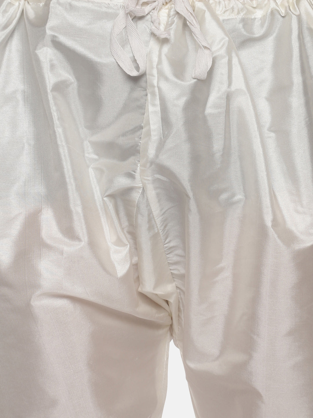 Sethukrishna Men Cream-Coloured Kurta with Pyjamas - Distacart