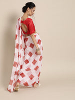 Thumbnail for Saree Mall Bandhani Poly Chiffon Saree - Distacart
