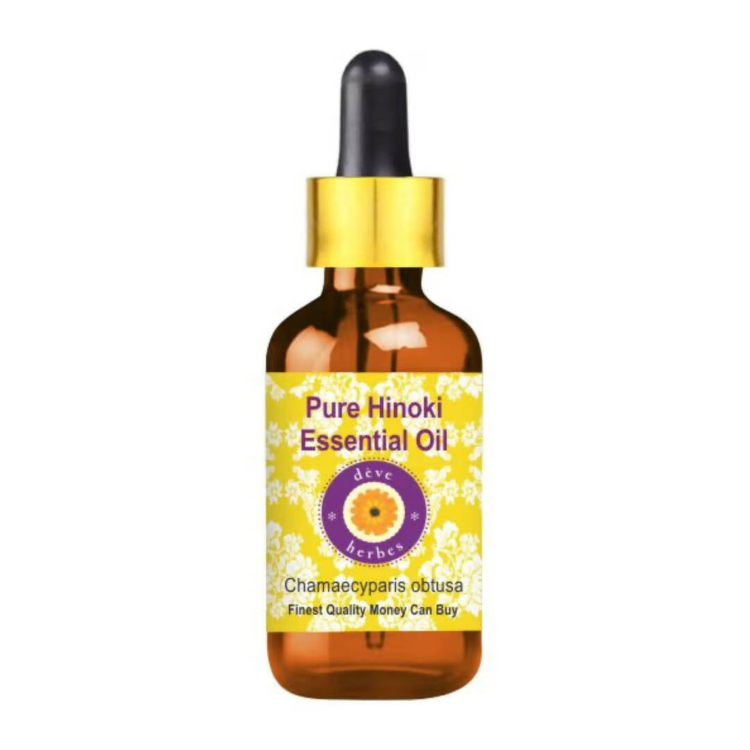 Deve Herbes Pure Hinoki Essential Oil - Distacart