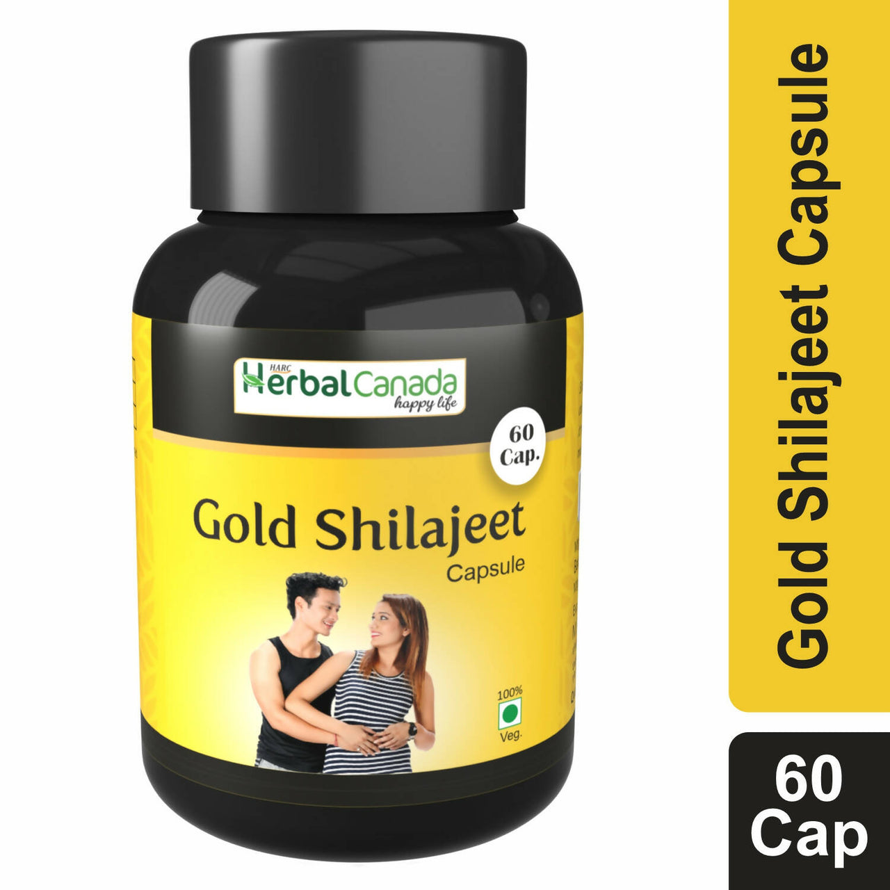 Herbal Canada Pure Gold SJ Capsules - Distacart