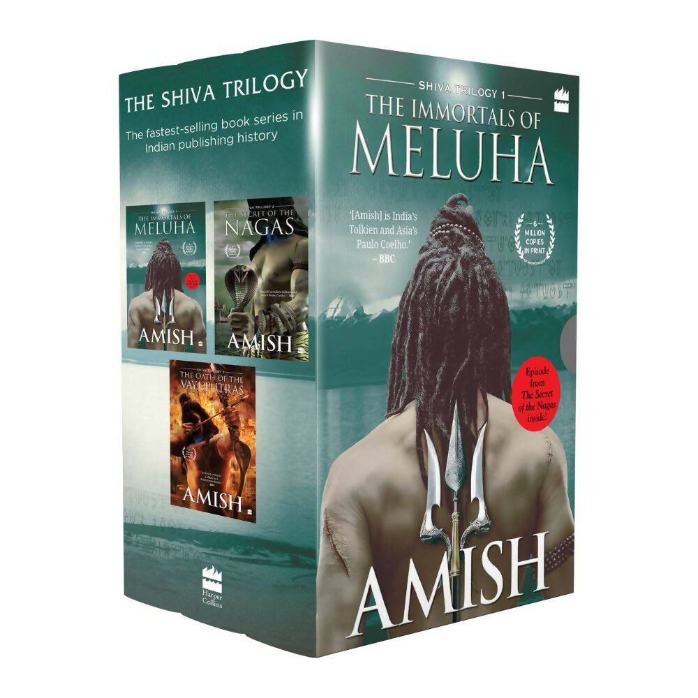 The Shiva Triology Boxset of 3 Books - The Immortals of Meluha by Amish Tripathi - Distacart