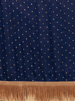 Thumbnail for Tikhi Imli Blue Embellished Saree - Distacart