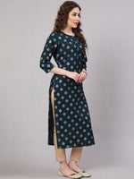 Thumbnail for Kalini Women Ethnic Motifs Printed Kurta - Distacart