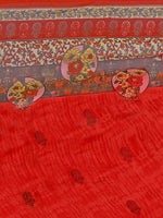 Thumbnail for Kalini Pack of 2 Red & Magenta Floral Pure Georgette Sarees - Distacart