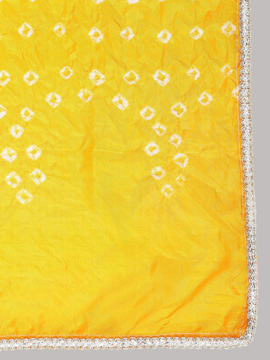 Khushal K Band Collar Gotta Patti Anarkali Kurta with Palazzos & Dupatta - Distacart