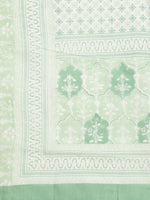 Thumbnail for Kalini Women Green Ethnic Motifs Printed Mirror Work Pure Cotton Kurta with Trousers & With Dupatta - Distacart