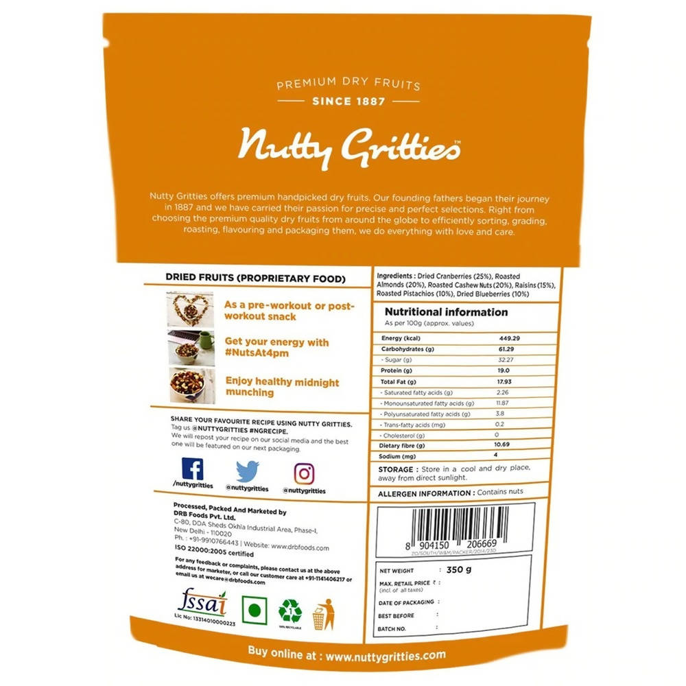 Nutty Gritties Sports Mix - Distacart