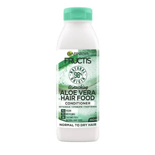 Garnier Fructis Hair Food Quenching Aloe Vera Conditioner - Distacart