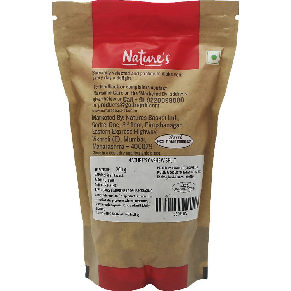 Nature's Split Cashew - Distacart