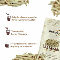 Thumbnail for Oraah Shatavari Organic Powder