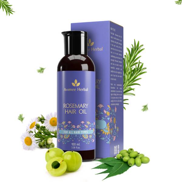 Avimee Herbal Rosemary Hair Oil - Distacart
