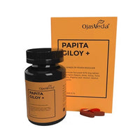 Thumbnail for Ojasveda Papita Giloy Plus Tablets - Distacart