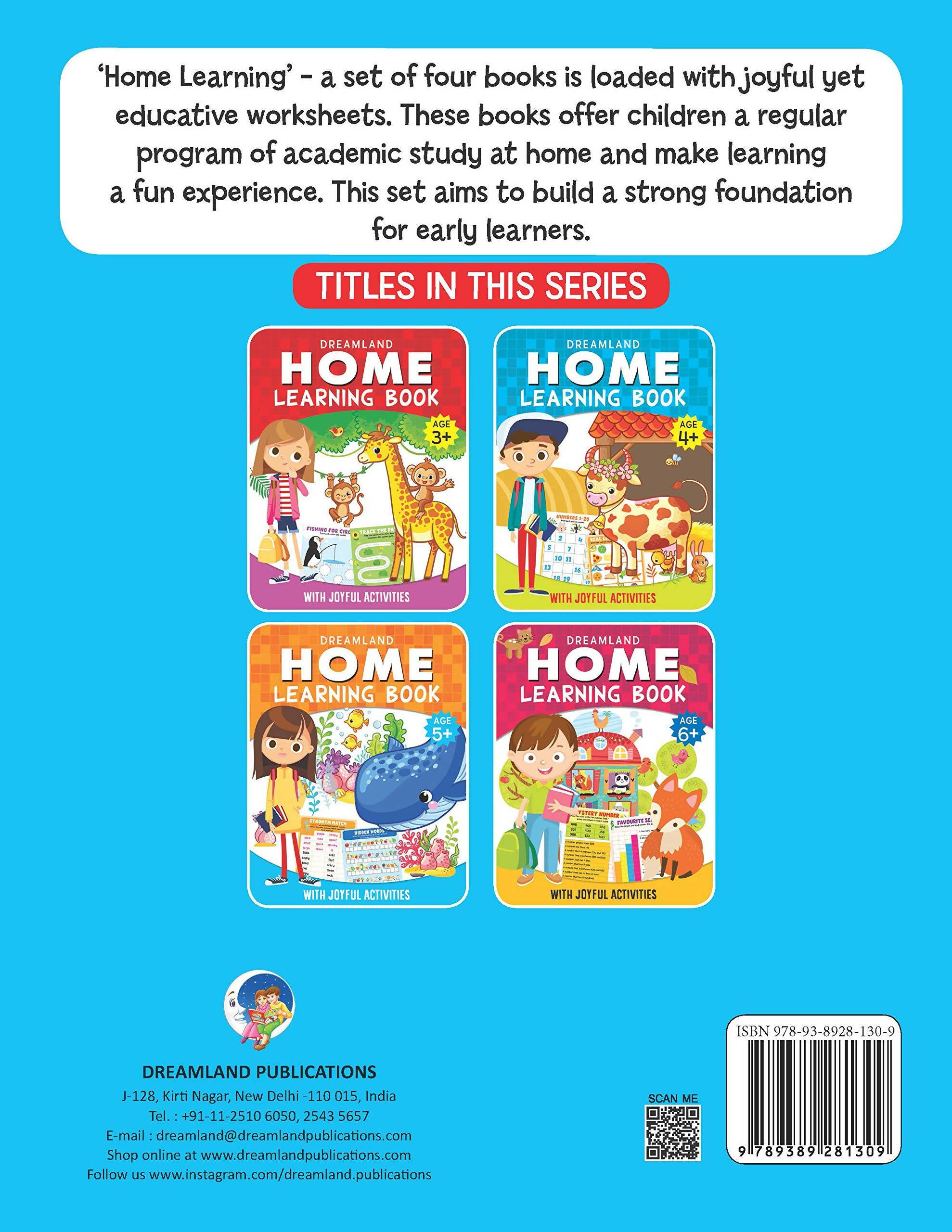 Dreamland Home Learning Book With Joyful Activities - 5+ : Children Interactive & Activity Book - Distacart