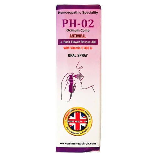 Prime Health Homeopathic PH-02 Antiviral Oral Spray