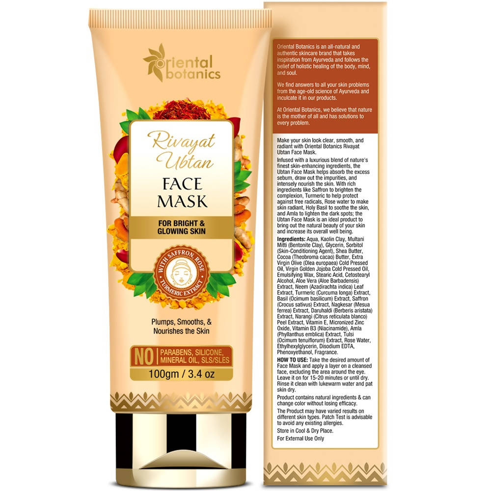 Oriental Botanics Rivayat Ubtan Face Mask
