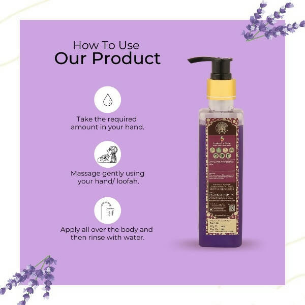 Organicos Lavender Shower Gel - Distacart