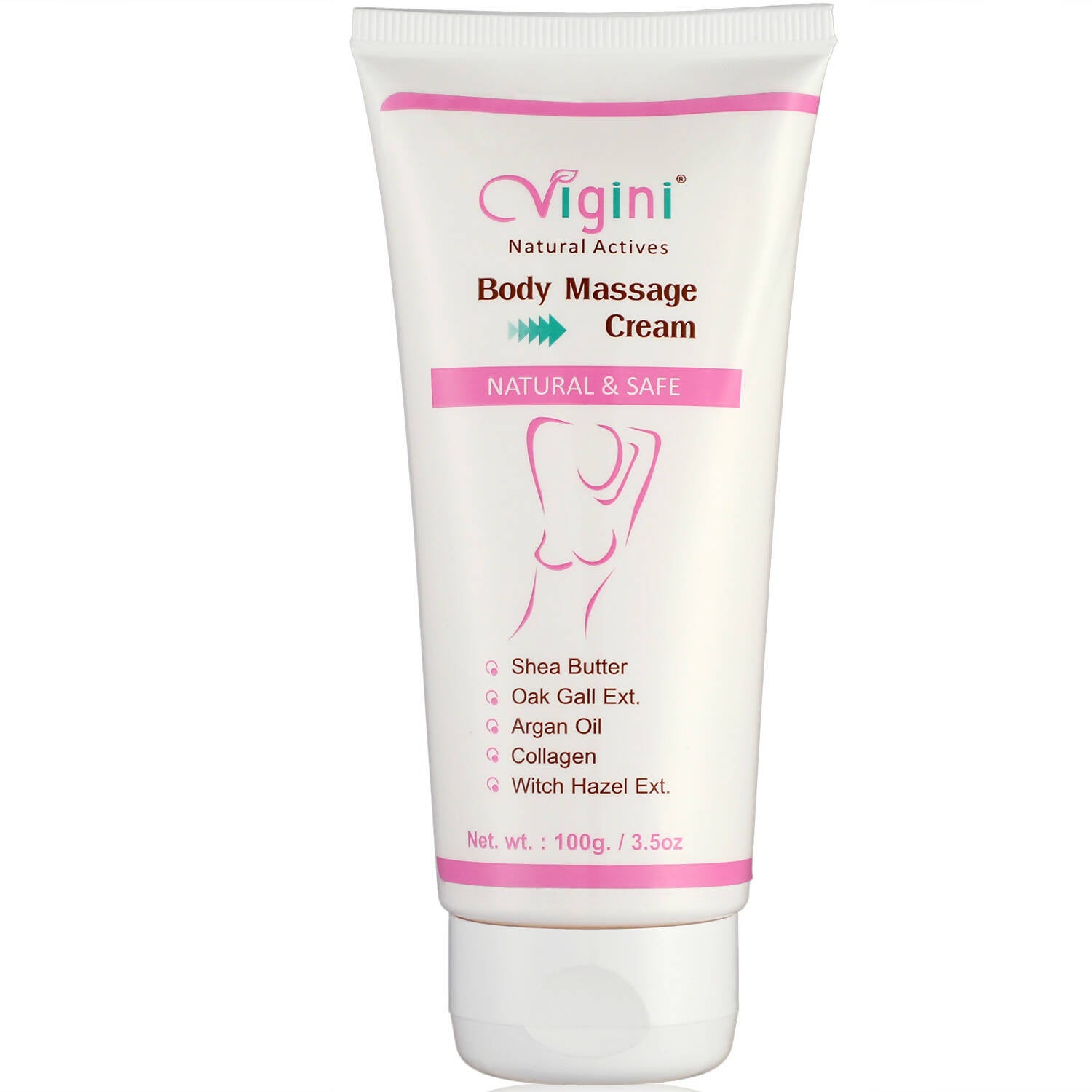 Vigini Natural Actives Bust Breast Body Toner Firming Massage Oil Cream - Distacart
