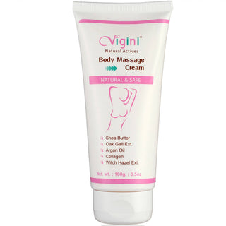 Vigini Natural Actives Bust Breast Body Toner Firming Massage Oil Cream - Distacart