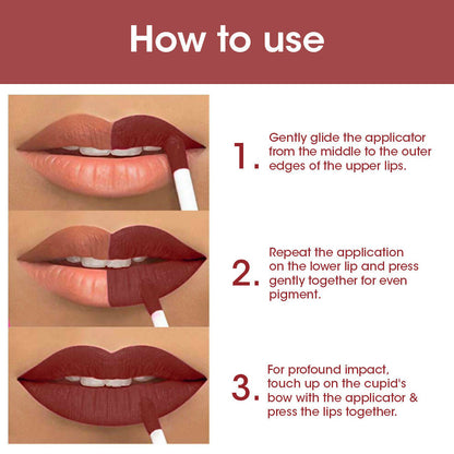 TAC - The Ayurveda Co. Liquid Matte Brown Bae Lipstick - Distacart