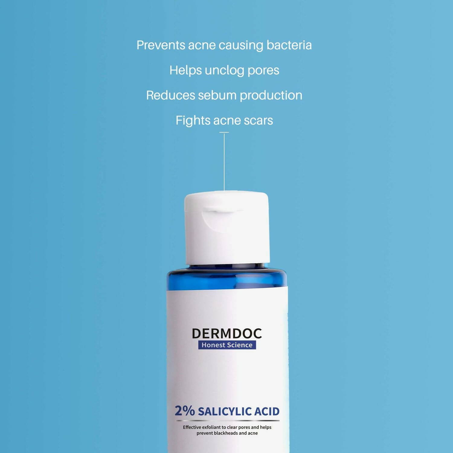 Dermdoc 2% Salicylic Acid Face Toner - Distacart