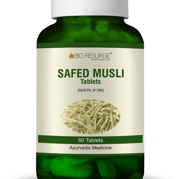 Bio Resurge Life Safed Musli Tablets - Distacart