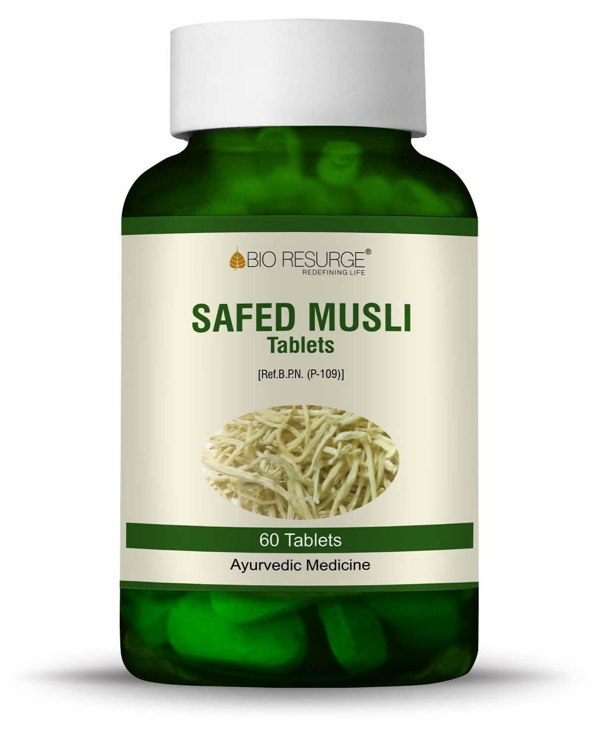 Bio Resurge Life Safed Musli Tablets - Distacart