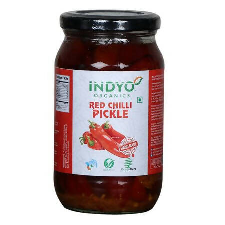 Indyo Organics Red Chilli Pickle - Distacart