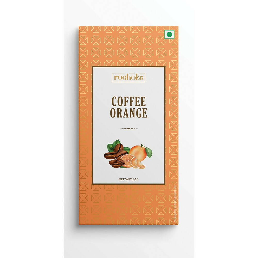 Dibha Ruchoks Valentines Special Coffee Orange Chocolate Bars - Distacart