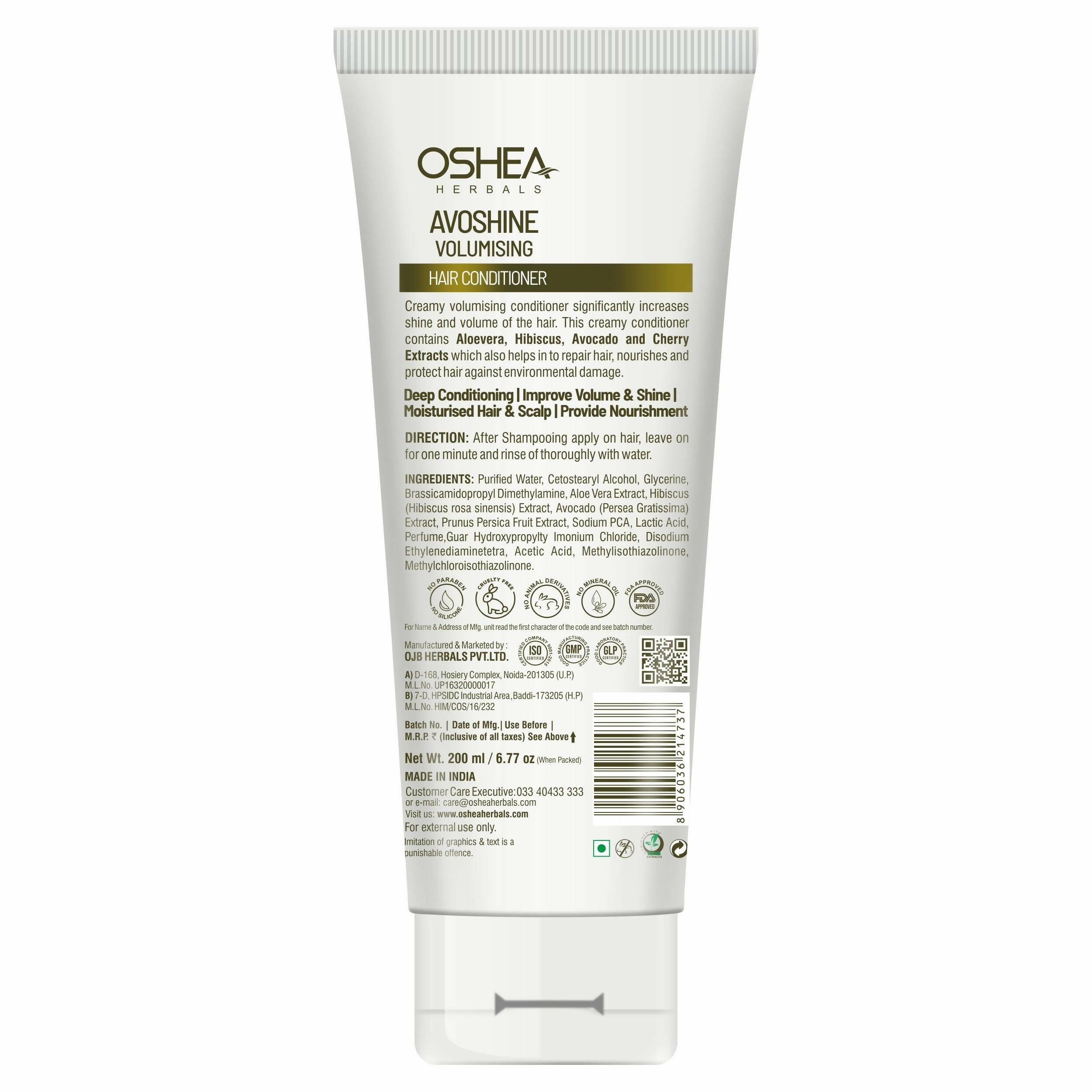 Oshea Herbals Avoshine Hair Conditioner - Distacart