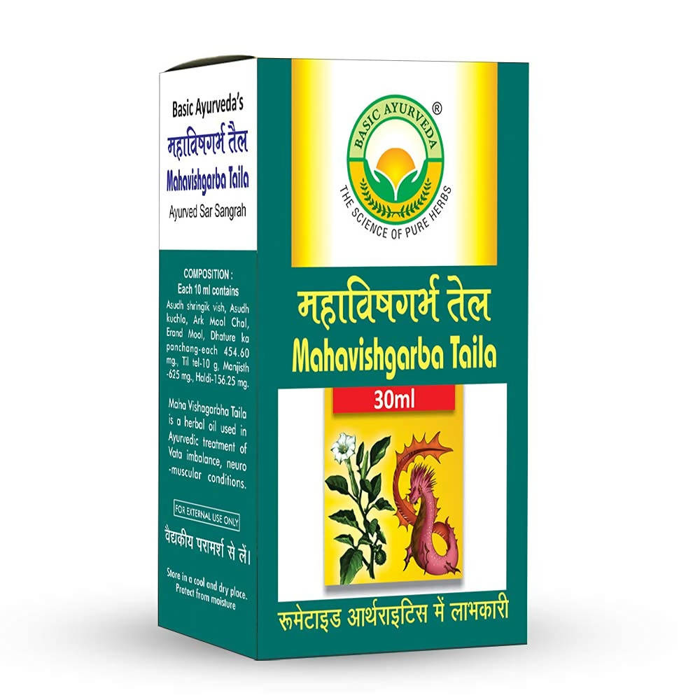 Basic Ayurveda Mahavishgarba Taila 30 ml