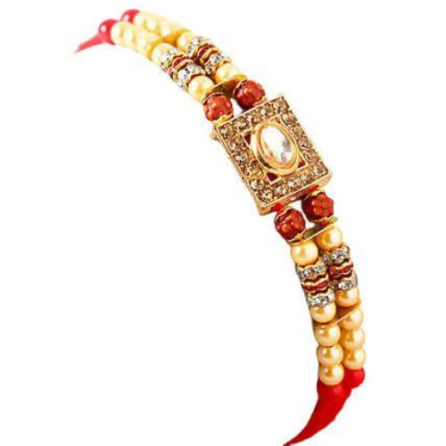 Special Kundan Rakhi