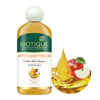 Thumbnail for Biotique Advanced Organics Apple Cider Vinegar Clarify & Shine Shampoo - Distacart