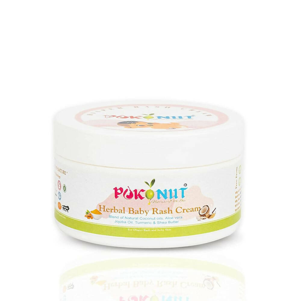 Pokonut Herbal Baby Diaper Rash Free Cream - Distacart