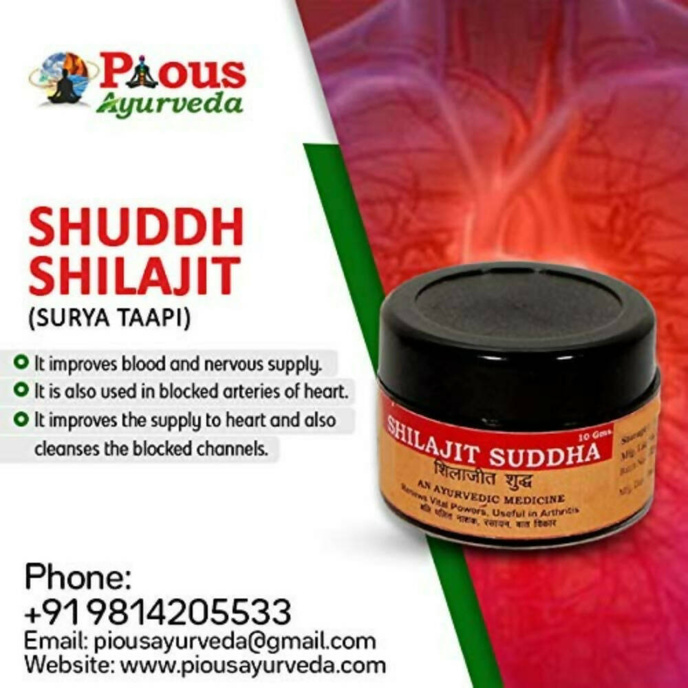 Shaleen Pharmaceuticals Pure Ayurvedic Shuddh Sj - Distacart