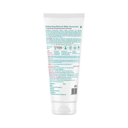 BabyChakra Moisturizing Natural Baby Sunscreen - Distacart