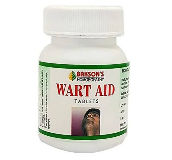 Bakson&#39;s Homeopathy Wart Aid Tablets
