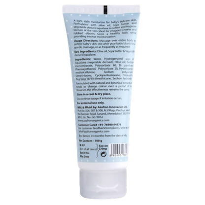 Azafran Organics Baby Nourishing Cream - Distacart