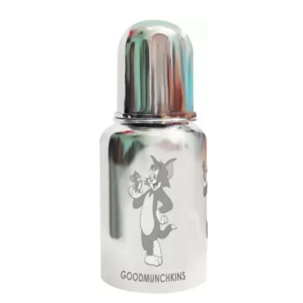 Goodmunchkins Stainless Steel Feeding Bottle 304 Grade Steel, Jointless, BPA Free, Rustfree Bottle For Kids 150 ml - Distacart