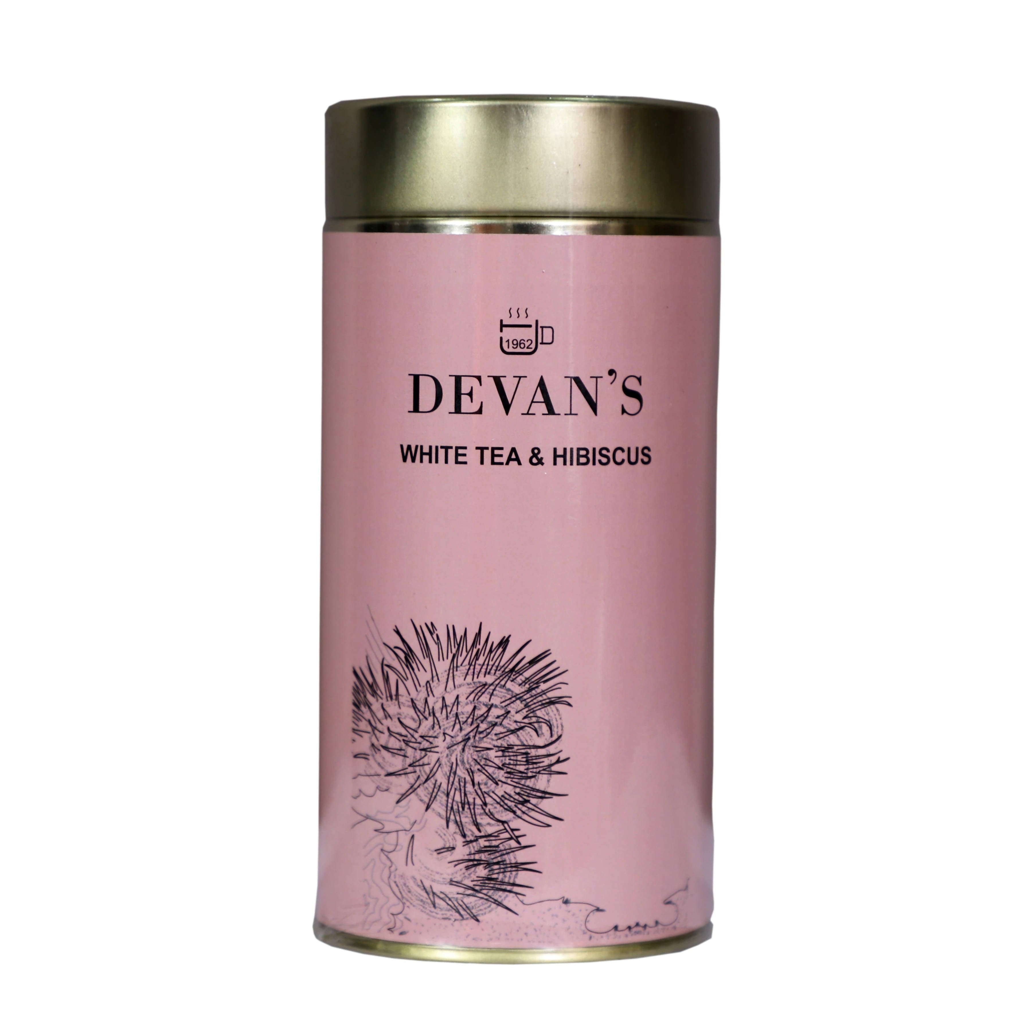 Devan's White Tea & Hibiscus Tea - Distacart