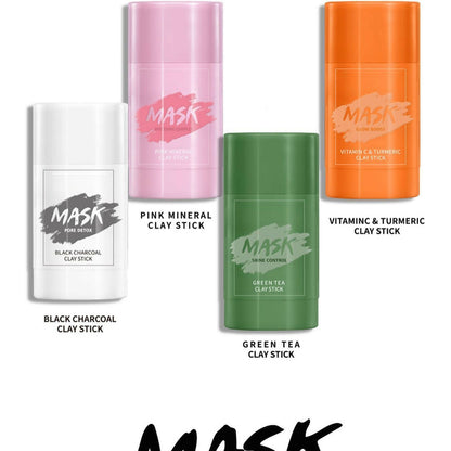 Maliao Green Tea Clay Face Mask Stick - Distacart